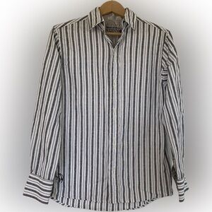 2009 JOHN LENNON IMAGINE SHIRT Yoko Ono Bag One Long Sleeve Striped Sz Small